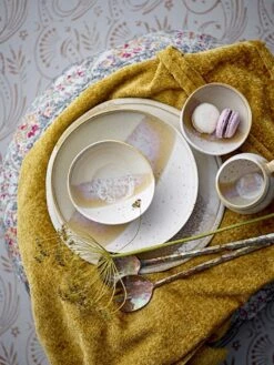 Bloomingville April Bord Multikleur - Set Van 6 Stuks Ø22cm -Bestekwinkel bloomingville april bord multikleur set van 6 stuk 3