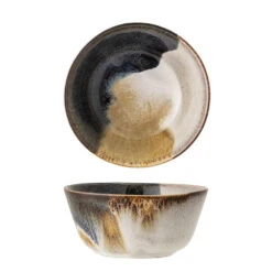 Bloomingville Jules Schaal - Set Van 6 Stuks Ø13xH6 Cm -Bestekwinkel bloomingville jules schaal set van 6 stuks 13xh6 c 2