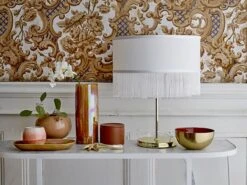 Bloomingville Paula Bord Bruin - Set Van 6 Stuks -Bestekwinkel bloomingville paula bord bruin set van 6 stuks 6