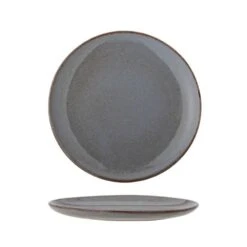 Bloomingville Sandrine Borden Grijs Ø22cm Set Van 6 Stuks - 82059336 -Bestekwinkel bloomingville sandrine borden grijs 22cm set van 6 2