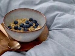 Bloomingville Sandrine Schaal Lichtgrijs -Bestekwinkel bloomingville sandrine schaal lichtgrijs 2