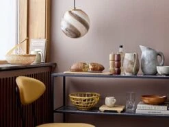 Bloomingville Stacy Schalen Bruin Set Van 6 Stuks - 82055005 -Bestekwinkel bloomingville stacy schalen bruin set van 6 stuks 2