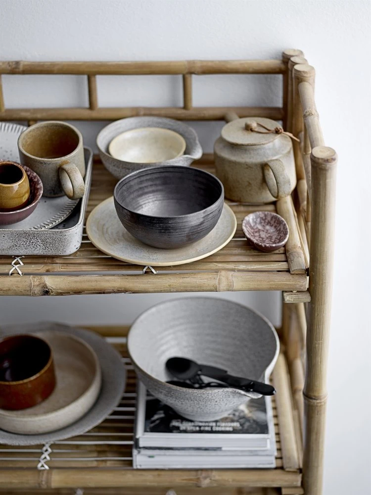 Bloomingville Thea Schaal Grijs - Set Van 6 Stuks Ø16,5xH8 Cm 3 Bloomingville Thea Schaal Grijs - Set Van 6 Stuks Ø16,5xH8 Cm - Afbeelding 3