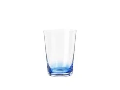 Broste Copenhagen Hue Glazen 30cl Blauw Set Van 6 Stuks - 14496251