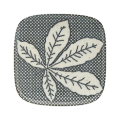 House Doctor Chestnut Borden Grijs/blauw - Set Van 6 Stuks