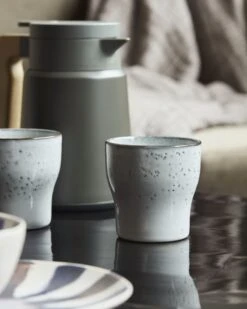 House Doctor Liss Thermomokken Lichtgrijs - Set Van 8 Stuks 206262506 -Bestekwinkel house doctor liss thermomokken lichtgrijs set van 2