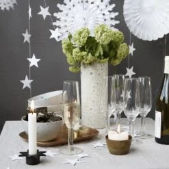 House Doctor Nouveau Champagne Glas ø7,3x22cm -Bestekwinkel house doctor nouveau champagne glas o73x22cm 2