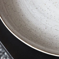 House Doctor Pion Diner Borden Wit/grijs- Set Van 6 Stuks -Bestekwinkel house doctor pion diner borden wit grijs set van 6 1