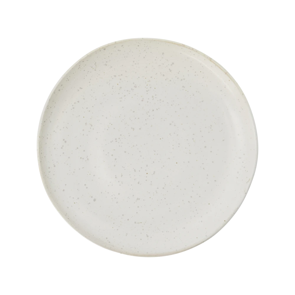 House Doctor Pion Lunch Borden Wit/grijs - Set Van 6 Stuks 1 House Doctor Pion Lunch Borden Wit/grijs - Set Van 6 Stuks