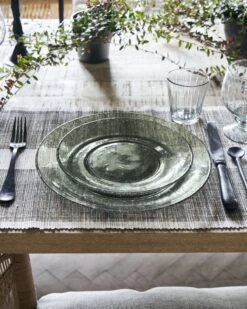 House Doctor Rain Borden Groen Ø21cm Set Van 6 Stuks - 262681011 10 House Doctor Rain Borden Groen Ø21cm Set Van 6 Stuks - 262681011 -Bestekwinkel house doctor rain borden groen 21cm set van 6 stuk 3