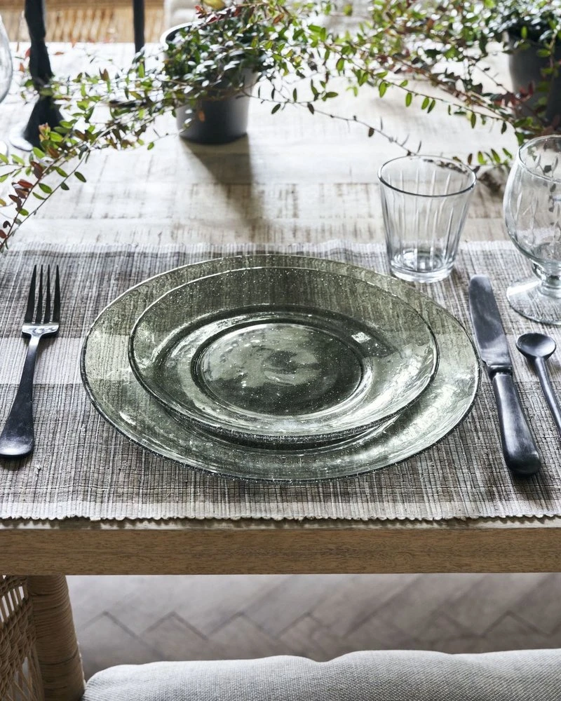 House Doctor Rain Borden Groen Ø21cm Set Van 6 Stuks - 262681011 5 House Doctor Rain Borden Groen Ø21cm Set Van 6 Stuks - 262681011 - Afbeelding 5