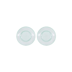 House Doctor Rain Borden Groen/blauw Ø21cm Set Van 6 Stuks - 262680002