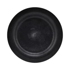 House Doctor Serveur Borden - Zwart DIA 24cm - Set Van 8 Stuks