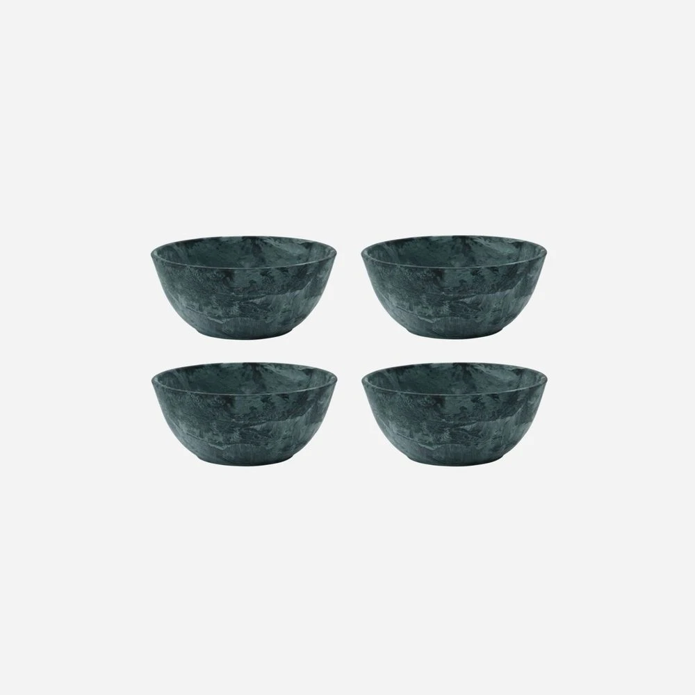 House Doctor Serveur Schaaltjes - Groen - Set Van 8 Stuks 2 House Doctor Serveur Schaaltjes - Groen - Set Van 8 Stuks - Afbeelding 2