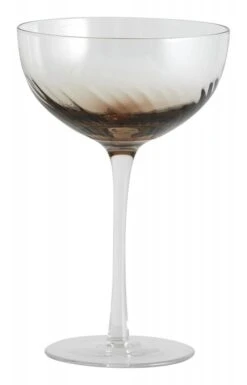 Nordal Garo Cocktail Glazen Bruin - Set Van 8 Stuks