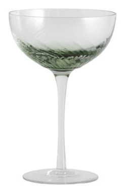 Nordal Garo Cocktail Glazen Groen - Set Van 8 Stuks