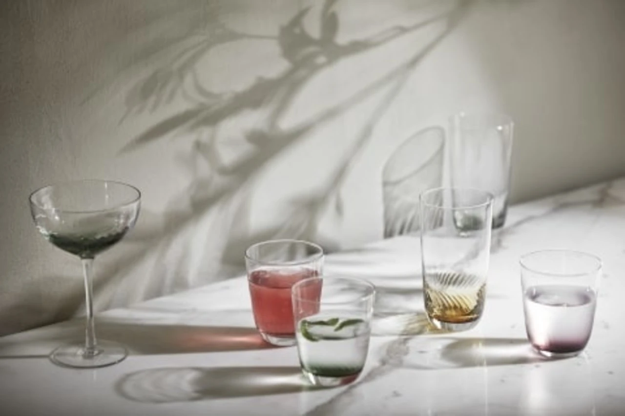 Nordal Garo Longdrink Glazen Amber Set Van 4 Stuks - 41711 2 Nordal Garo Longdrink Glazen Amber Set Van 4 Stuks - 41711 - Afbeelding 2