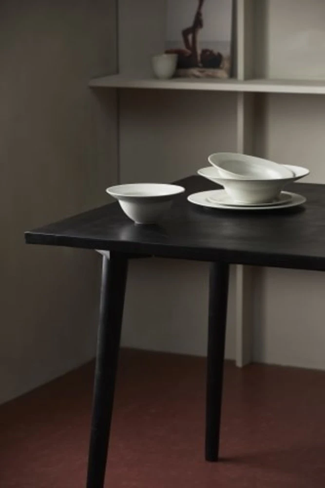 Nordal Grawa Diepe Borden Ivoor Set Van 4 Stuks - 57047 2 Nordal Grawa Diepe Borden Ivoor Set Van 4 Stuks - 57047 - Afbeelding 2