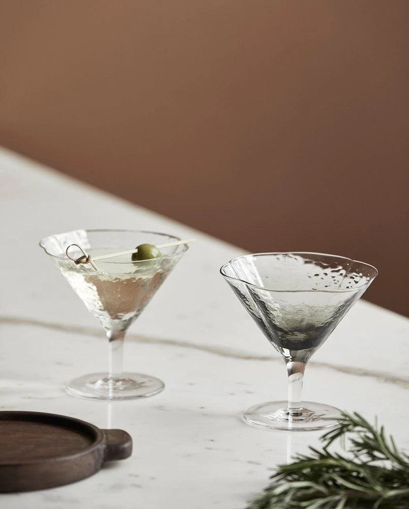 Nordal Hamma Glazen Set Van 4 Stuks Smoke - 41770 2 Nordal Hamma Glazen Set Van 4 Stuks Smoke - 41770 - Afbeelding 2