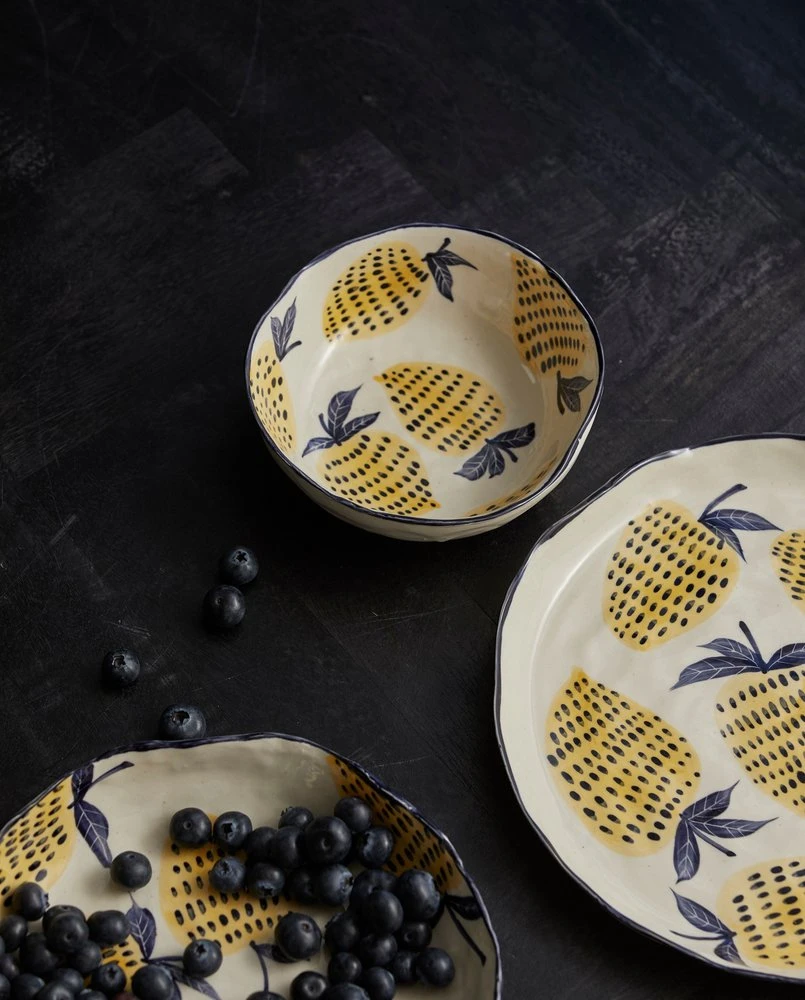 Nordal Mulling Schaal M Set Van 4 Stuks - 4526 2 Nordal Mulling Schaal M Set Van 4 Stuks - 4526 - Afbeelding 2