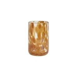 OYOY Jali Glazen Amber Set Van 6 Stuks - L300373